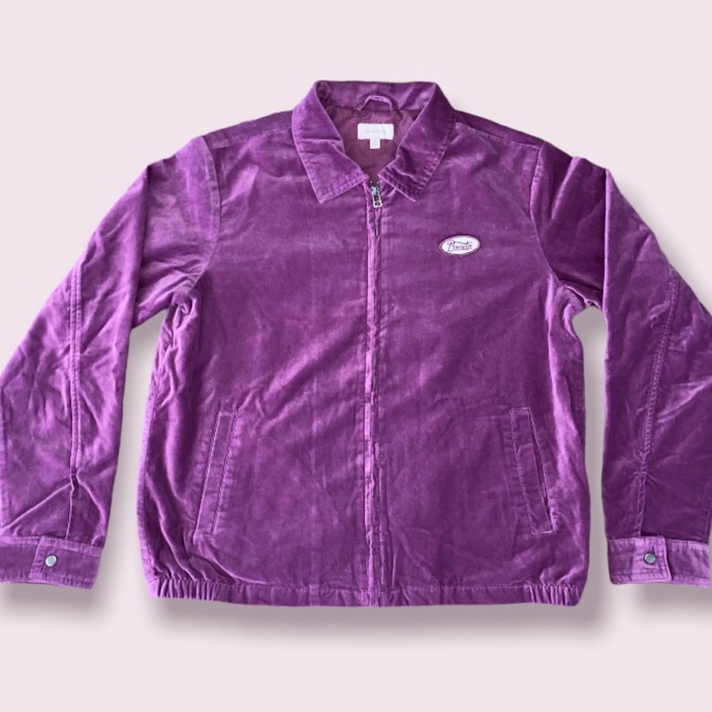 Brixton - Utopia Jacket (Suede) Color (Amethyst) Size (Medium)